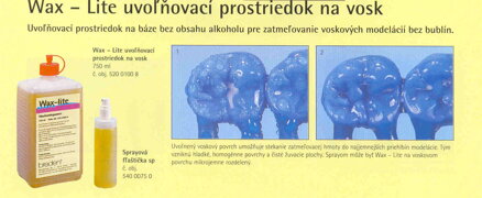 Wax -Lite uvoľnovací prostriedok