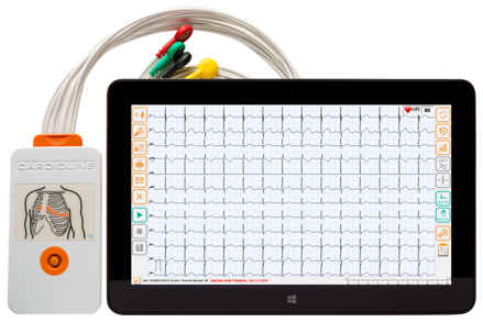 touchecg HD tablet EKG