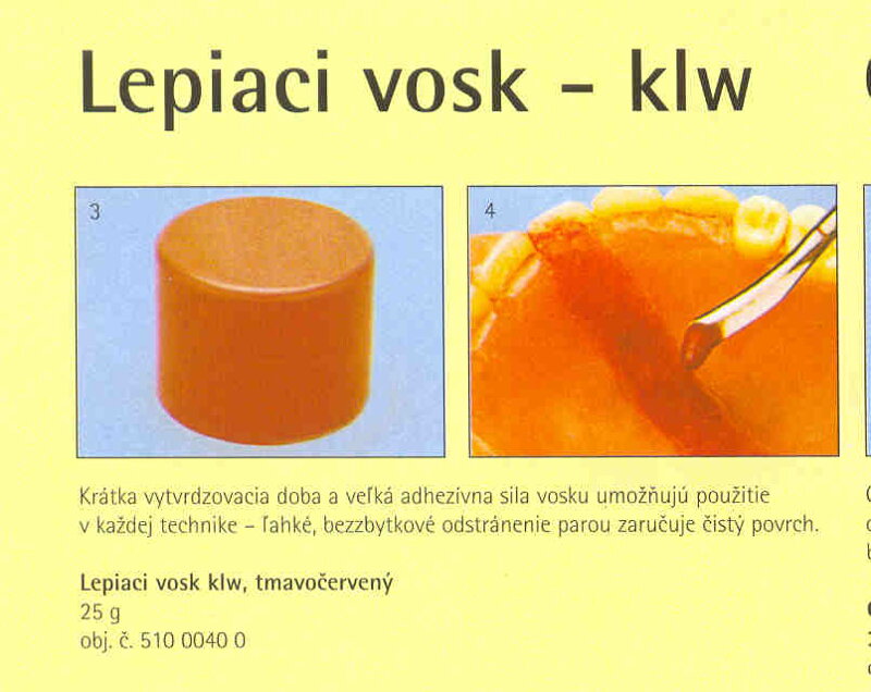 Lepiaci vosk klw