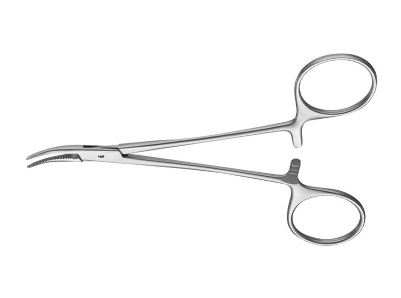 AESCULAP ​​HALSTED HEMOSTATICKÉ KLINZE 